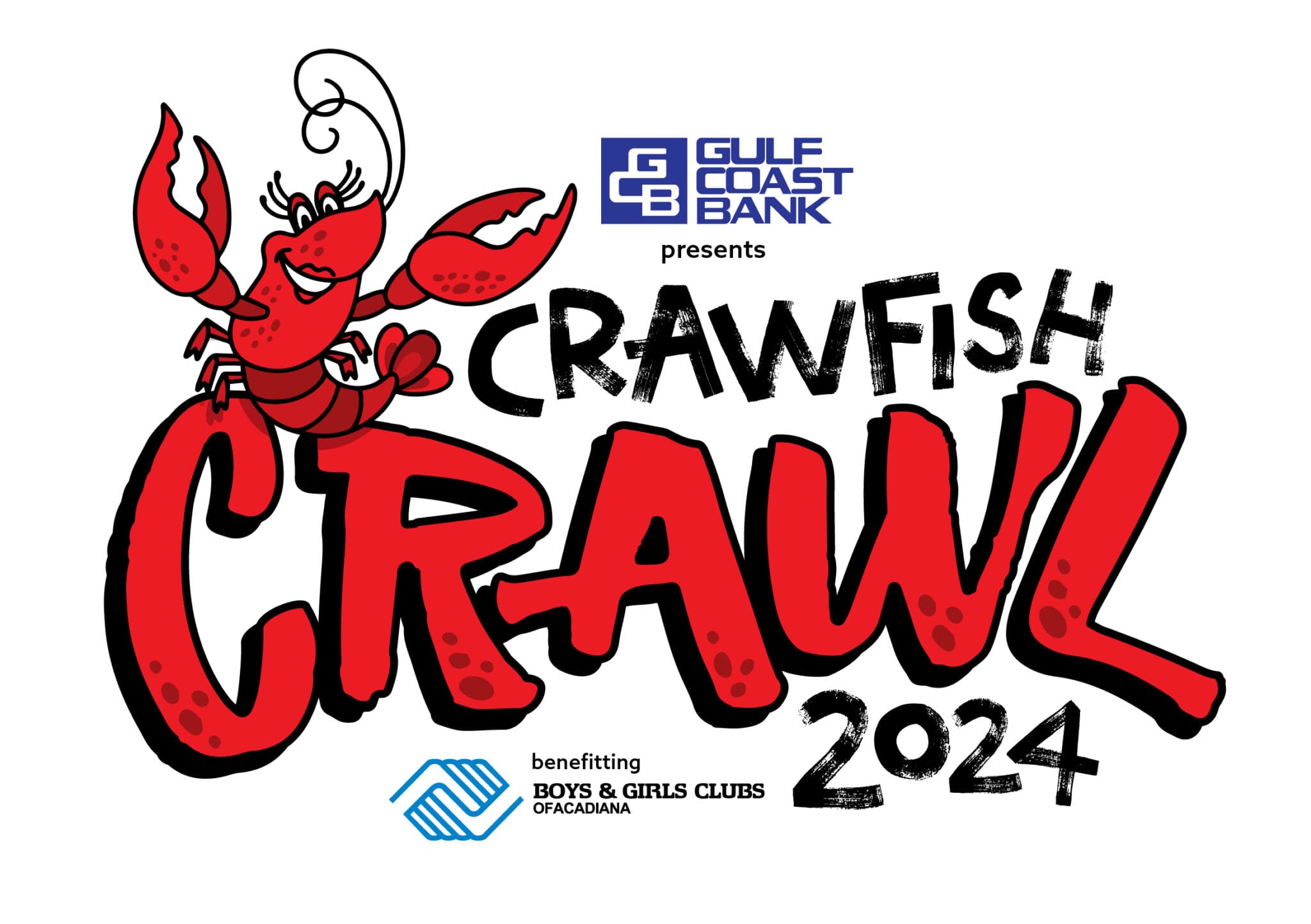 Bgca Crawfish Crawl Logo