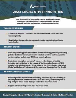 Legislative Priorities 2023 Cover