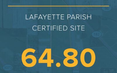 Acadiana Partners Announce 64-Acre Certified Site in Lafayette Parish