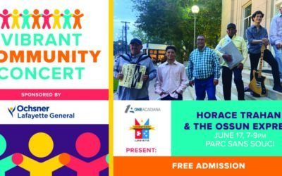 One Acadiana and Downtown Lafayette Partner for Vibrant Community Concert